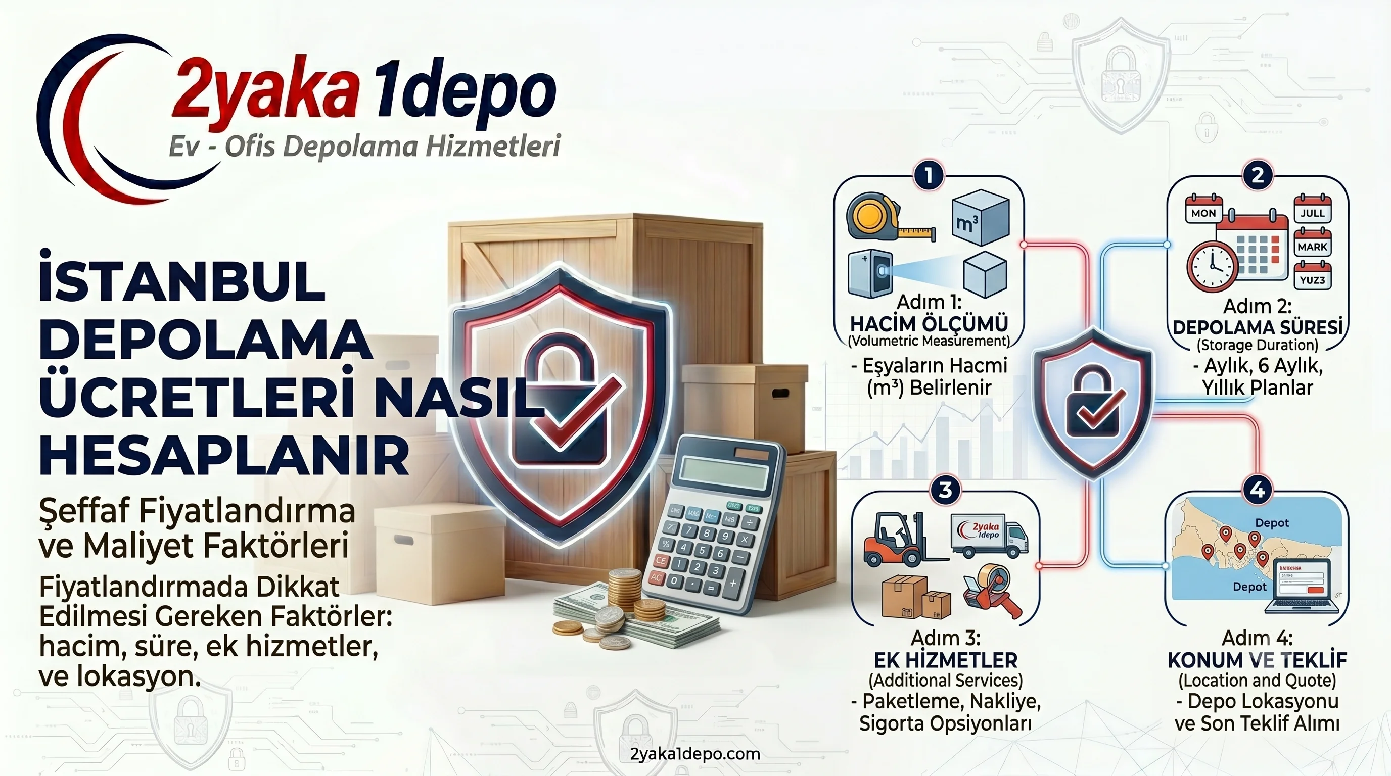 İstanbul Depolama Ücretleri Nasıl Hesaplanır?