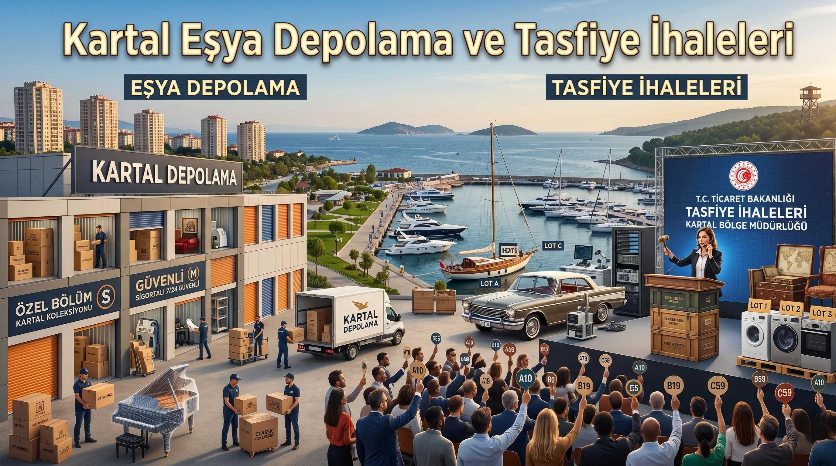 Kartal Eşya Depolama ve Tasfiye İhaleleri