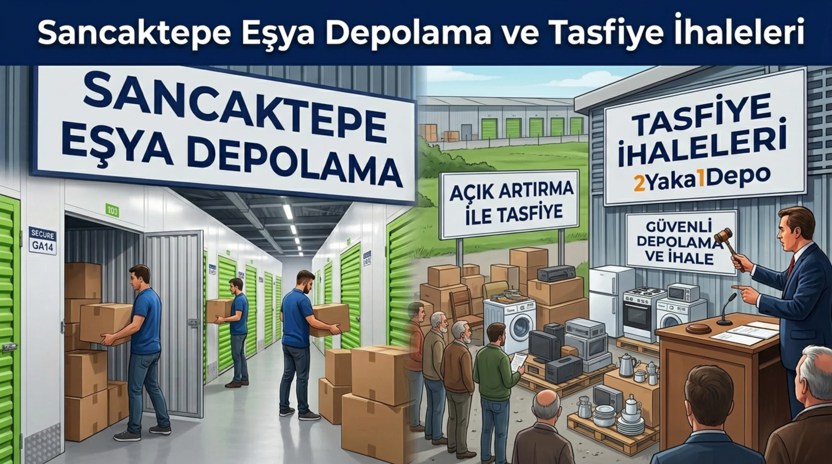 Sancaktepe Eşya Depolama ve Tasfiye İhaleleri