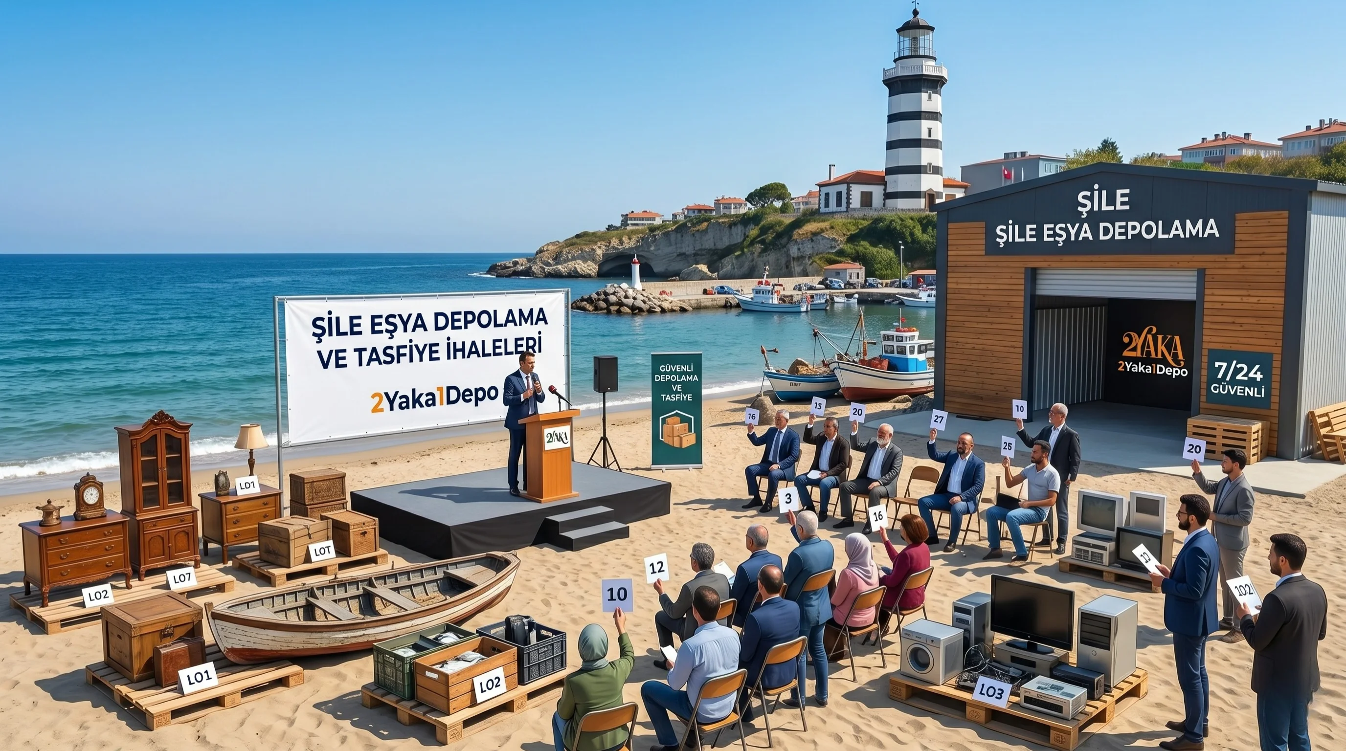 Şile Eşya Depolama ve Tasfiye İhaleleri