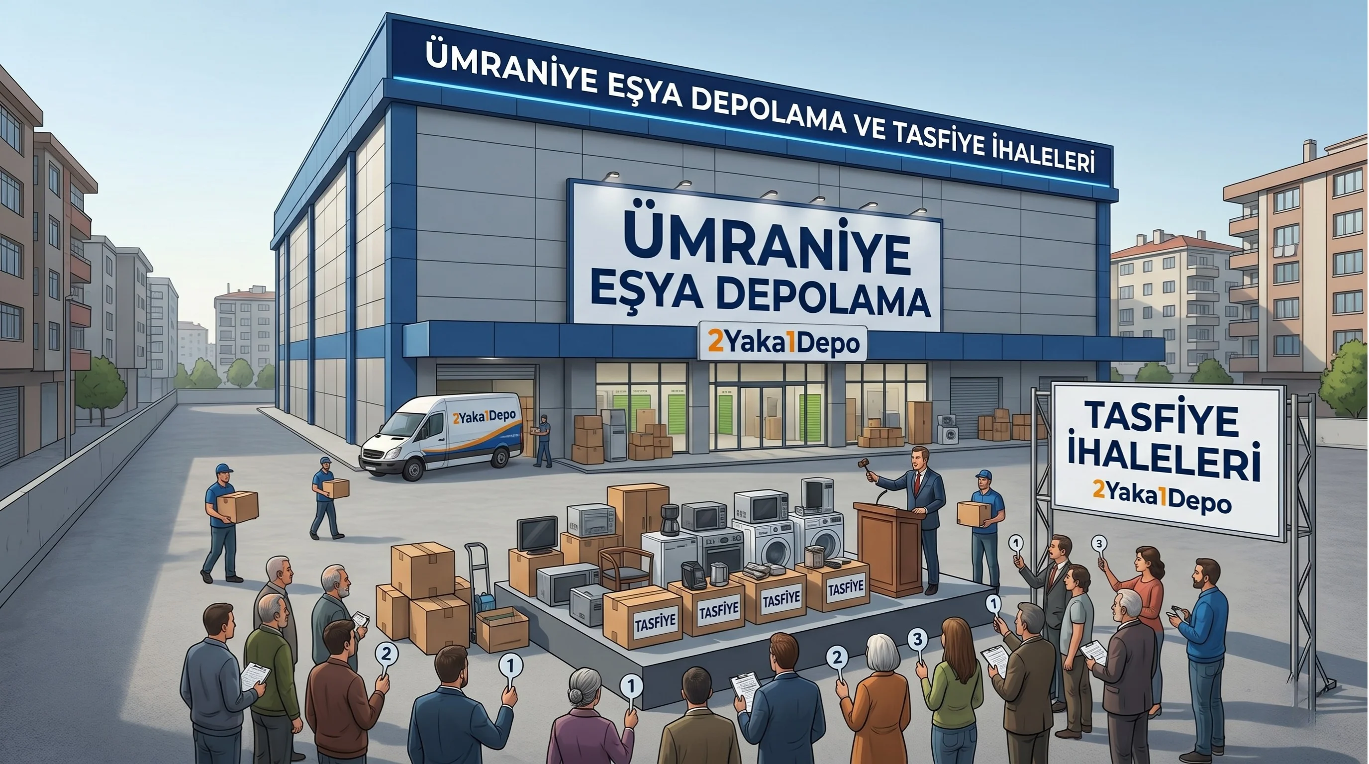 Ümraniye Eşya Depolama ve Tasfiye İhaleleri