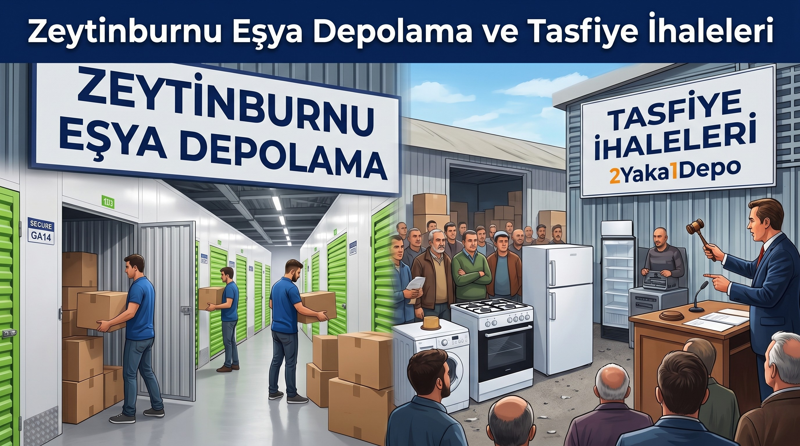 Zeytinburnu Eşya Depolama ve Tasfiye İhaleleri